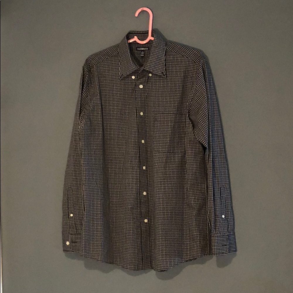 Plaid Men’s Dress Shirt